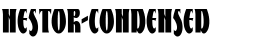 Nestor Condensed Regular.ttf