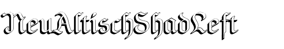 NeuAltischShadLeft Regular.ttf