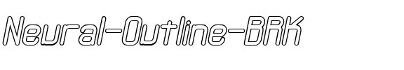 Neural Outline BRK Regular.ttf