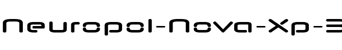 Neuropol Nova Xp Bold.ttf