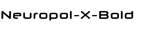 Neuropol X Bold.ttf