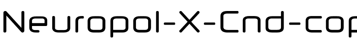 Neuropol X Cnd Regular.ttf