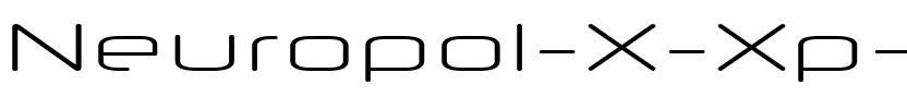 Neuropol X Xp Lite Regular.ttf