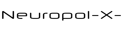 Neuropol X Xp Regular.ttf