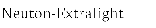 Neuton ExtraLight.ttf