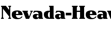 Nevada-Heavy Regular.ttf