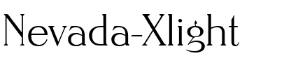 Nevada-Xlight Regular.ttf