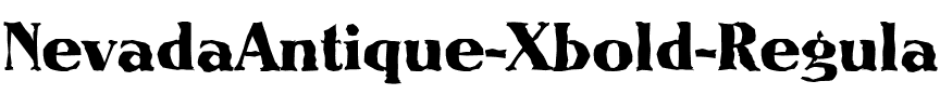 NevadaAntique-Xbold Regular.ttf
