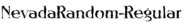 NevadaRandom Regular.ttf