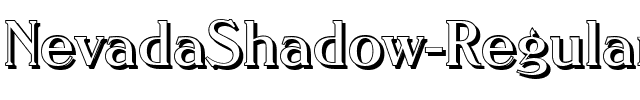 NevadaShadow Regular.ttf