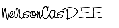 NevisonCasDEE Regular.ttf