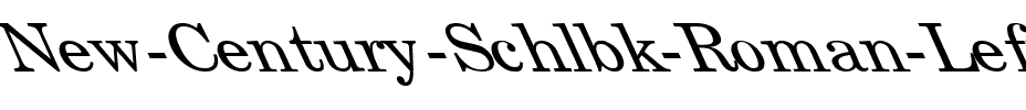 New Century Schlbk-Roman Left Regular.ttf
