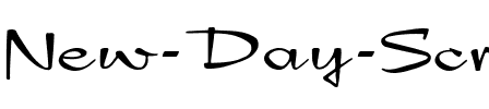 New Day Script.ttf