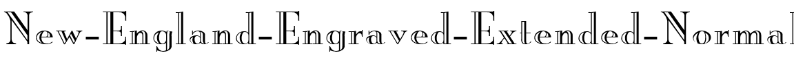 New England-Engraved-Extended Normal.ttf