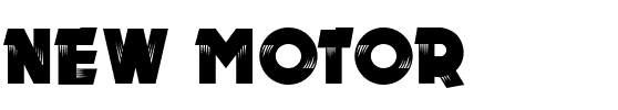 New MOTOR Regular.ttf