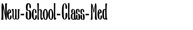 New School Class Med Regular.ttf