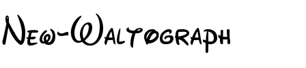 New Waltograph Normal.ttf