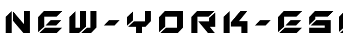 New York Escape Title Regular.ttf