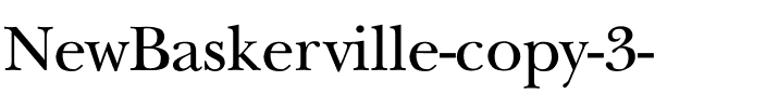 NewBaskerville Regular.ttf
