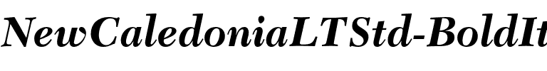 New Caledonia LT Std Bold Italic.ttf