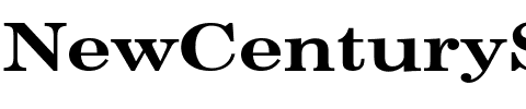 NewCenturySch 9 Regular.ttf