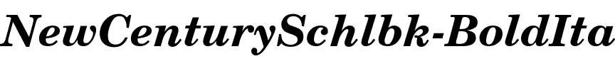NewCenturySchlbk-BoldItalic Regular.ttf