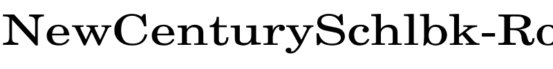 NewCenturySchlbk-Roman Wd Regular.ttf