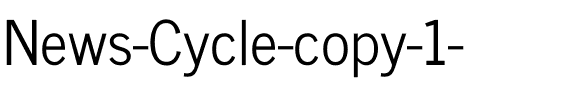 News Cycle Regular.ttf