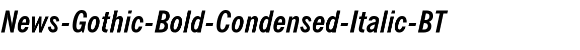 NewsGoth Cn BT Bold Italic.ttf