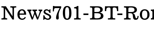 News701 BT Roman.ttf