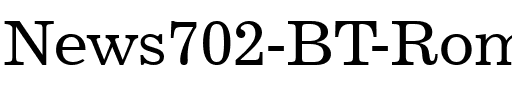 News702 BT Roman.ttf
