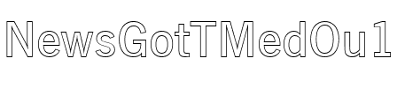 NewsGotTMedOu1 Regular.ttf