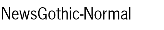 NewsGothic Normal.ttf