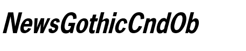NewsGothicCndOb Regular.ttf