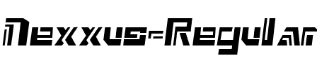 Nexxus Regular.ttf