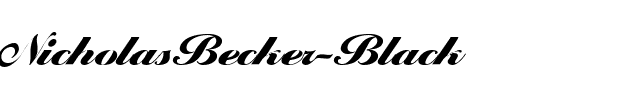 NicholasBecker-Black Regular.ttf
