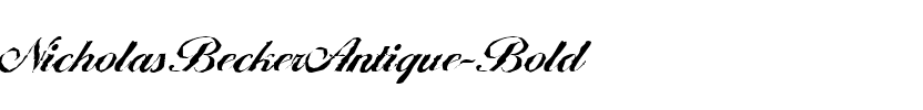 NicholasBeckerAntique Bold.ttf