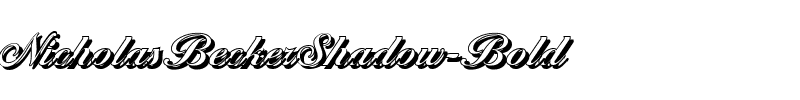 NicholasBeckerShadow Bold.ttf