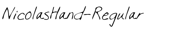 NicolasHand Regular.ttf