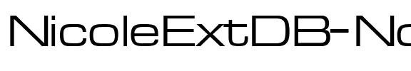 NicoleExtDB Normal.ttf