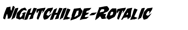Nightchilde Rotalic Italic.ttf