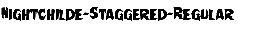 Nightchilde Staggered Regular.ttf