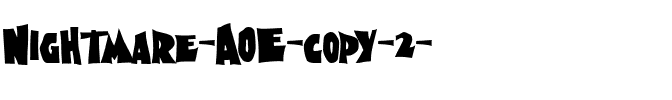 Nightmare AOE Regular.ttf