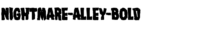 Nightmare Alley Bold Bold.ttf