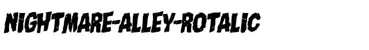 Nightmare Alley Rotalic Italic.ttf