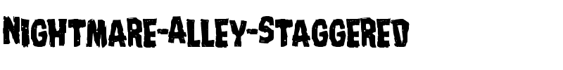 Nightmare Alley Staggered Regular.ttf