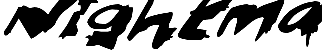 Nightmare Ink Italic.otf