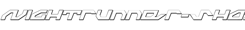 Nightrunner Shadow Italic Shadow Italic.ttf