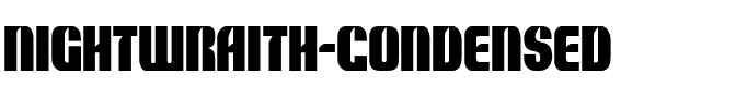 Nightwraith Condensed Condensed.ttf