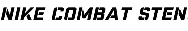 Nike Combat Stencil Regular.ttf